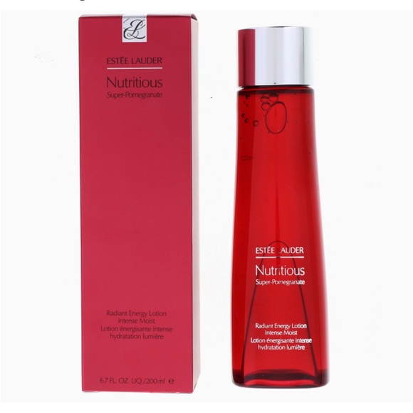 Nutritious by Estee Lauder Super Pomegranate Radiant Energy Lotion 200ml 6.7 fl - Picture 8 of 8